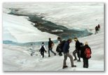 Caminando en el Glaciar Perito Moreno, Patagonia