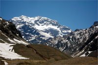 alta montaña cordillera